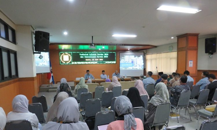 Unisba Serahkan Sertifikat Dosen 2024 dan Dorong Semangat Baru Lewat Sosialisasi Serdos 2025