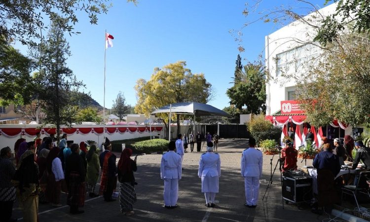 KBRI Windhoek Gelar HUT ke-80 RI, Eratkan Kebersamaan WNI di Namibia dan Angola