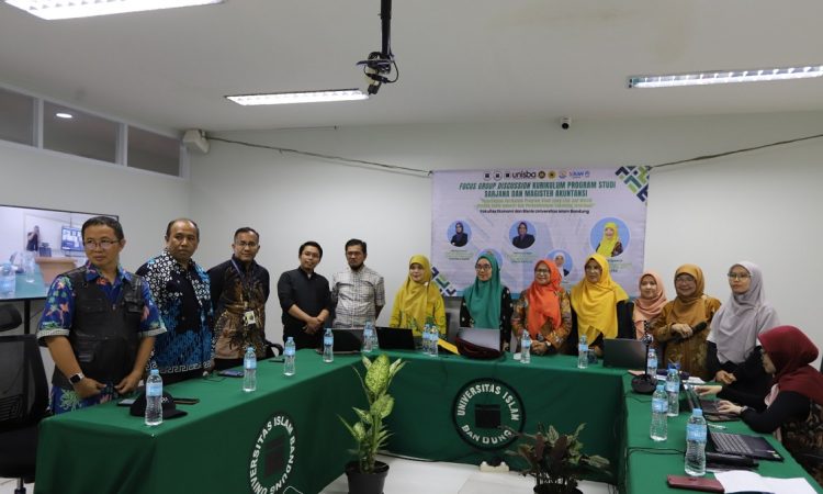 FGD Kurikulum Akuntansi Unisba Rumuskan Sinergi Pendidikan dengan Industri dan Teknologi Digital