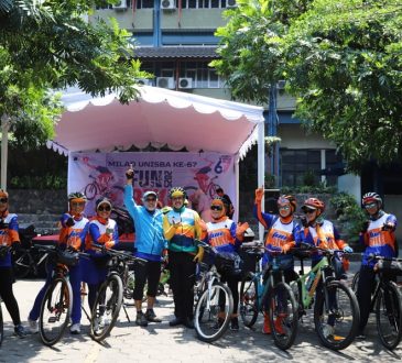 Fun Bike 2025 Warnai Perayaan Milad ke-67 Unisba dengan Nuansa Kegembiraan dan Kebersamaan
