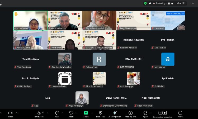 Dosen FEB Unisba Antusias Hadapi Era Digitalisasi Penulisan Akademik