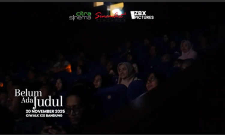 Nobar Film ‘Belum Ada Judul’ di XXI Ciwalk Bandung Sukses Besar, Penonton Ramai Puji Kisah tentang Dunia Guru