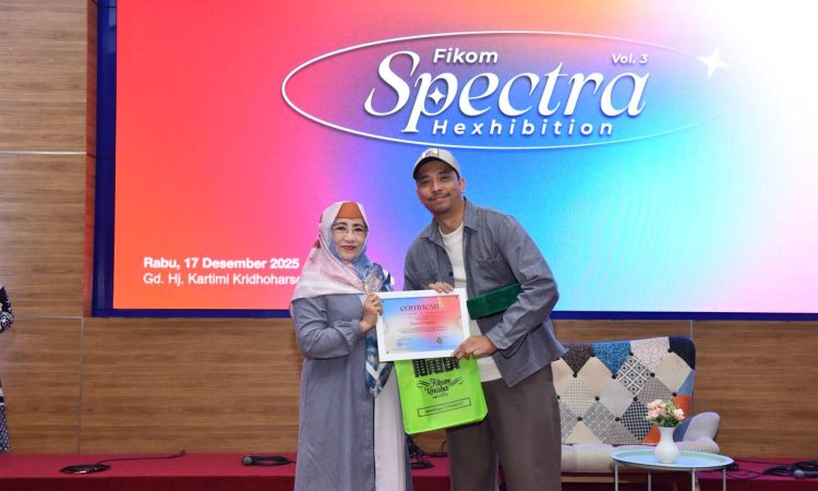 Hexhibition Vol. 3 “SPECTRA”, Fikom Unisba Sajikan Kolaborasi Akademik dan Industri Kreatif