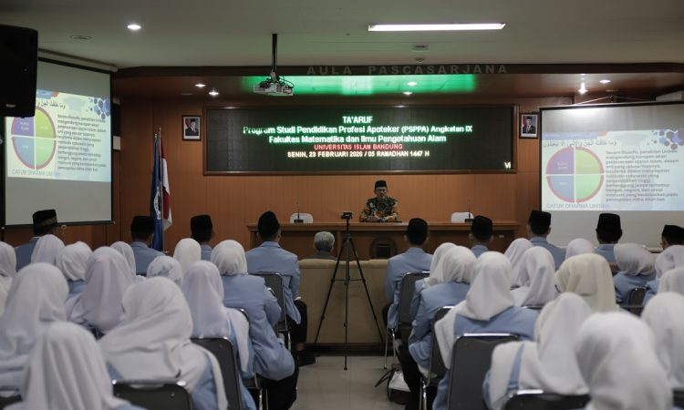 Ta’aruf PSPPA Angkatan IX Unisba, Komitmen Lahirkan Apoteker Unggul dan Berakhlak Islami