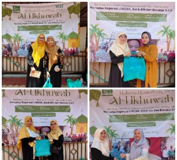 Majelis Ta’lim Ibu-Ibu Masjid Al Ukhuwah Unisba Bagikan 135 Paket Sembako dalam Bakti Sosial Ramadan 2026