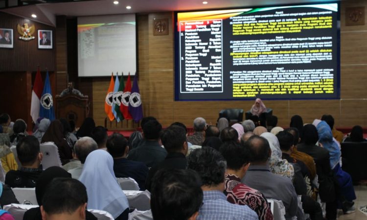 Unisba Gelar Pemaparan dan Penguatan Pemahaman Instrumen Akreditasi IAPT 4.1 dan IAPS 5.1