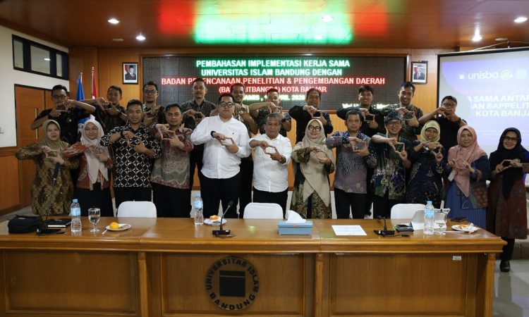 Unisba dan Bappelitbangda Kota Banjar Bahas Kerja Sama Strategis untuk Dorong Pembangunan Berbasis Riset