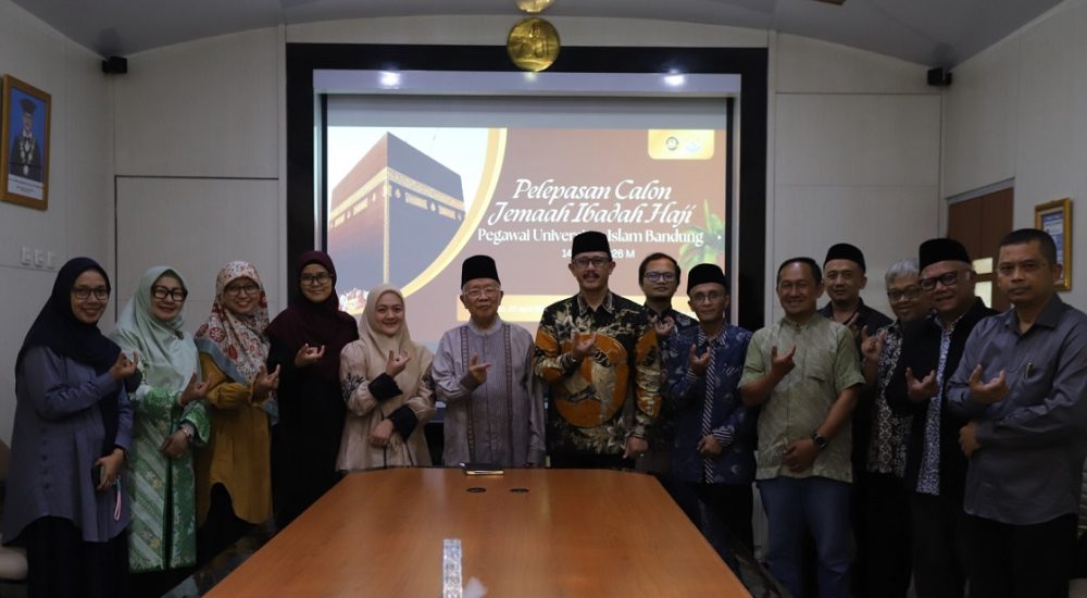 Unisba Lepas 5 Dosen Berhaji, Rektor Tekankan Niat Lurus dan Doa untuk Kampus