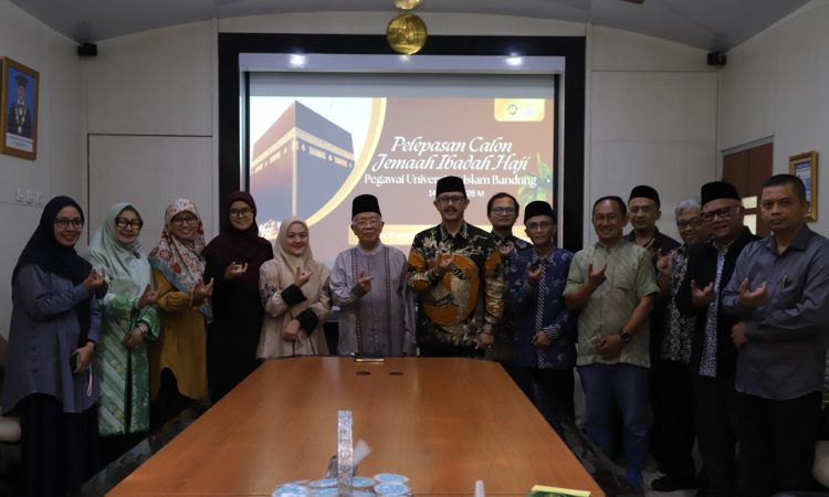 Unisba Lepas 5 Dosen Berhaji, Rektor Tekankan Niat Lurus dan Doa untuk Kampus