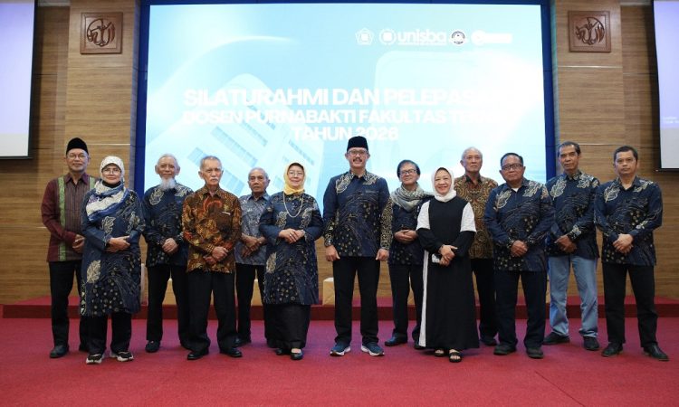 FT Unisba Gelar Pelepasan Dosen Purnabakti, Apresiasi Dedikasi untuk Dunia Pendidikan