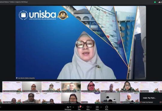 Fakultas Psikologi Unisba Gelar Webinar Internasional Bahas Kesejahteraan Anak Dunia
