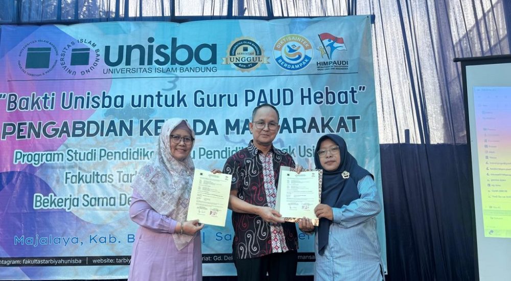 FTK Unisba Perkuat Kompetensi Guru PAUD Lewat Program “Bakti Unisba untuk Guru PAUD Hebat” di Majalaya