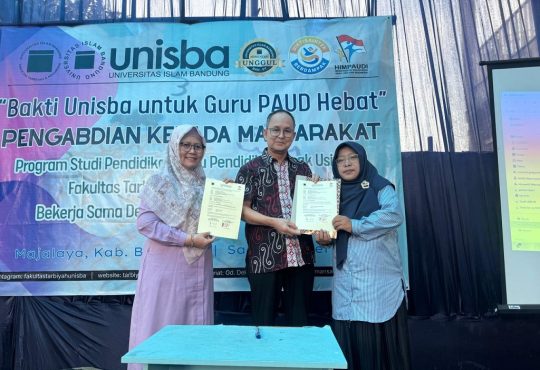 FTK Unisba Perkuat Kompetensi Guru PAUD Lewat Program “Bakti Unisba untuk Guru PAUD Hebat” di Majalaya
