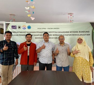 LPPM Unisba Dorong Ketahanan Pesantren Hadapi Krisis Iklim melalui Pengelolaan Kompos Berkelanjutan di ABS Bandung