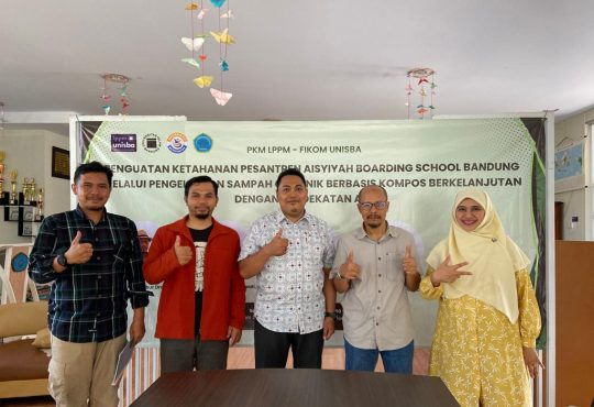 LPPM Unisba Dorong Ketahanan Pesantren Hadapi Krisis Iklim melalui Pengelolaan Kompos Berkelanjutan di ABS Bandung