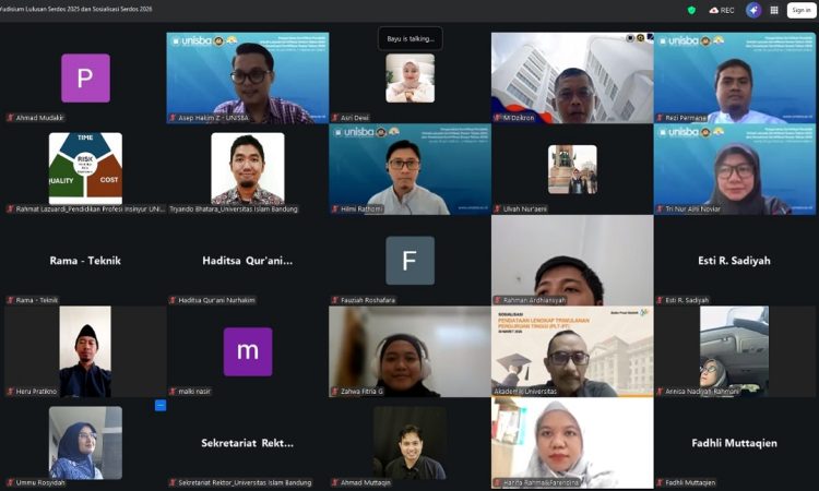 Unisba Serahkan Sertifikat Pendidik kepada 29 Dosen Lulus Serdos 2025, Siapkan 72 Nominator Serdos 2026