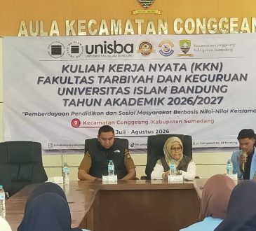 FTK Unisba Berangkatkan 127 Mahasiswa KKN ke Conggeang, Wujudkan Pengabdian Nyata bagi Masyarakat