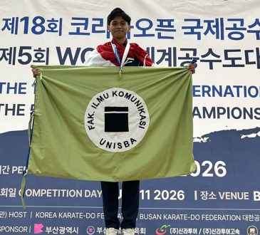 UKM Karate Unisba Cetak Prestasi Internasional, Bawa Pulang 5 Emas dan Sabet Juara Umum II di Korea Selatan