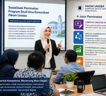 Fikom Unisba Terapkan Empat Jalur Peminatan, Mahasiswa Disiapkan Menjadi Profesional Komunikasi Sesuai Bidangnya