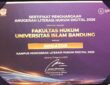 FH Unisba Raih Rekognisi Hukumonline 2026, Teguhkan Komitmen sebagai Kampus Hukum Berdampak