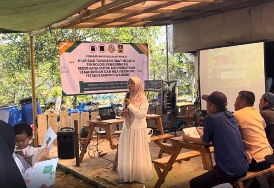 FK Unisba Dorong Hilirisasi Tanaman Obat di Cililin, Teknologi Pengering Sederhana Buka Peluang Ekonomi Baru bagi Petani