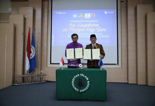 Unisba dan UAP Lampung Perkuat Kolaborasi, Tukar Pengalaman Tata Kelola Perguruan Tinggi