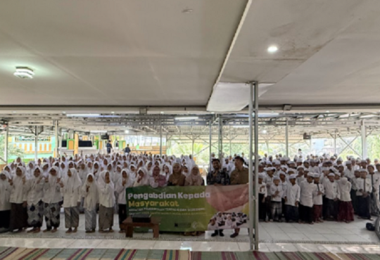FK Unisba Edukasi 550 Santri Nurul Huda Cegah Skabies melalui PHBS
